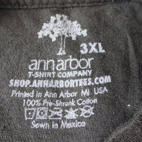 Annarbor Pew Pew Black Shirt Size 3XL - Picture 5 of 9